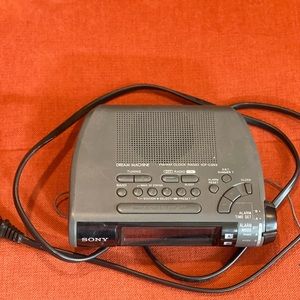 Sony AM/FM/ Clock/Alarm radio